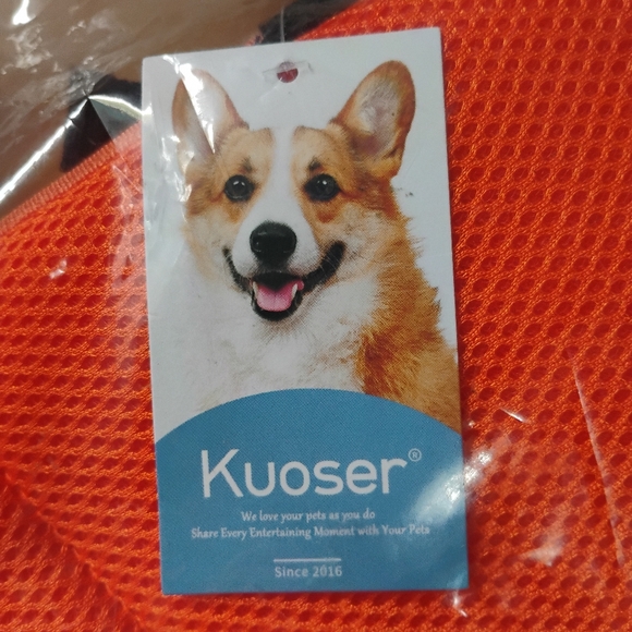 Kuoser Soft Dog Cone Collar After Surgery Adjustable Dog Recovery Size XL Orange - Picture 5 of 13